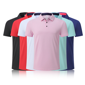 Polos de performance grande taille, doux au toucher et de qualité supérieure, vêtements de course à pied, vêtements de tennis - Product Image 1
