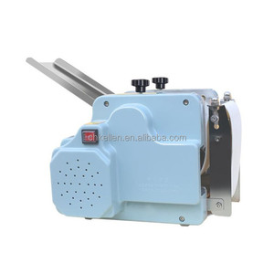 Machine à feuilles de pâte carrées motorisée à prix réduit, machine à emballer les Siomai/machine à emballer les tortillas, haute productivité 60 pièces/min - Product Image 5