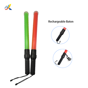 54cm防水ポータブルLED点滅交通警告バトンライト充電式交通バトン - Product Image 5