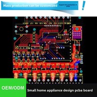 Conception de carte PCBA pour panneau de commande tactile intelligent pour évier de cuisine - Développement personnalisé de carte de circuit microcontrôleur 1 oz de cuivre