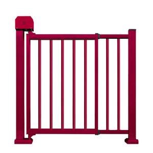 Tự Động Có Thể Thu Vào Thép Không Gỉ Đu Mở Phong Cách Cổng Cho Biệt Thự Vườn Nhà Điều Khiển Từ Xa Gấp Nướng Thiết Kế Căn Hộ - Product Image 1