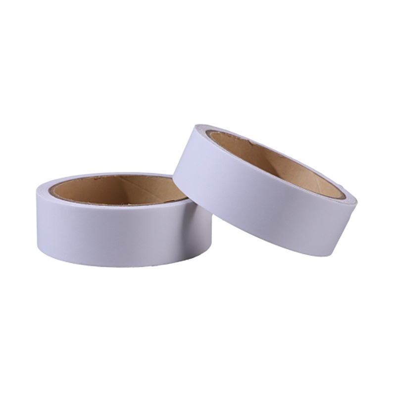 Wholesale Thin Hot Melt Tape in White Double-Sided with Strong Adhesive for Student Handicraft Office Stationery for Masking