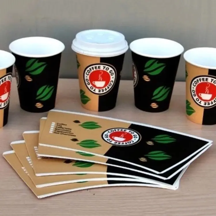 Origin Paper Cup Fan Manufacturer Wholesale Paper Fan Food Grade PE Coated Raw Material For Paper Cups