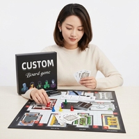 Juego de Mesa de Detectives Personalizado, OEM ODM, Cartón Personalizable, Impresión a Todo Color, Caja de Regalo, Cartón Gris de 1200g, Papel de Arte de 157g
