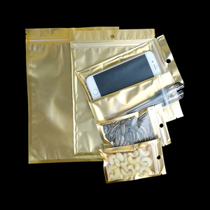 Personnalisé Argent Noir Doré Mat Anti-Odeur <span class=keywords><strong>De</strong></span> Papier D'aluminium Ziplock Sacs À Fermeture À Glissière - Product Image 4