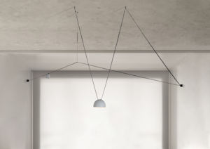 Superficie Canopy D205mm DC48V Cinturón magnético tejido negro Módulo de iluminación de cinturón de tela moderna arquitectónica Iluminación de pista flexible - Product Image 3