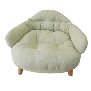 Lit surélevé pour petits animaux d'intérieur avec housse de matelas amovible pour chatons et chiots - Product Image 2