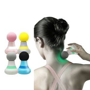 Mini pistolet de massage électrique portatif pour le dos et le cou, outil de massage des fascias pour un soulagement profond de la douleur et une relaxation musculaire - Product Image 1