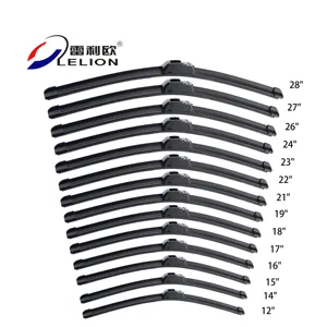 LELION Premium blend kemiksiz silecekler geliştirilmiş toptan fiyat indirim butik silecekler Chrysler Toyota TESLA M bmw için