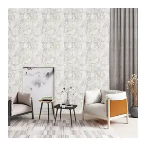 In stock Home Textured Home Decor Black Adhesive 3D Wall Paper Wallpapers For Living Room Luxury