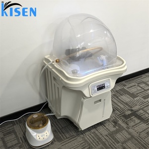 KISEN Precio Mayorista Lavacabezas para Spa con Tanque de Agua Extraíble de 60L, Lavabo para Salón, Tazón para Lavar el Cabello, Mobiliario de Salón con LED - Product Image 2