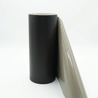Tissu conducteur noir de forme personnalisée à fusion à chaud pour composants électroniques, blindage EMI, mise à la terre ESD et protection des câbles