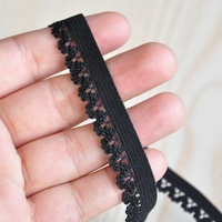 Sangle élastique écologique de qualité supérieure pour textiles de maison, chaussures et sous-vêtements, avec style sergé et broderie complexe