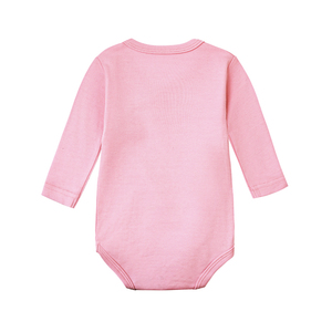 Mamelucos de bebé de otoño e invierno al por mayor, ropa de bebé recién nacido personalizada para niñas y niños, mameluco de punto de algodón peinado 100% para bebé - Product Image 2
