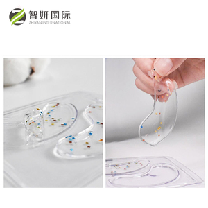 Parches <span class=keywords><strong>de</strong></span> Hidrogel Transparentes con Brillo para el Contorno <span class=keywords><strong>de</strong></span> Ojos, Tratamiento Hidratante con Ingredientes Naturales, Cuidado <span class=keywords><strong>de</strong></span> los Ojos, Marca Privada, Hidratante y Antiarrugas - Product Image 5