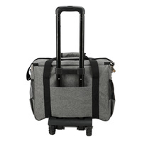 Étui de voyage pour machine à coudre portable avec rembourrage inférieur amovible Accessoire de sac de rangement fourre-tout de style simple