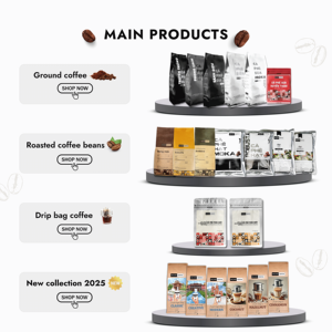 เมล็ดกาแฟคั่วแบบเวียดนามพร้อมเนยเกลือ - Product Image 5