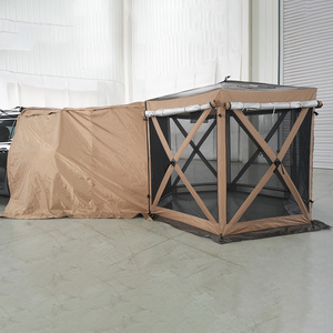 Thiết bị ngoài trời di động có thể gập lại connectable cổng sau tán cắm trại xe phía sau lều SUV van mái hiên lều cho cắm trại - Product Image 3