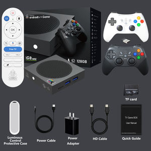 Máy chơi game Android 14 G8MAX mới nhất, ROM 32GB, giải mã 8K, điều khiển từ xa bằng giọng nói BT, tay cầm kép, hơn 60000 trò chơi cổ điển, phích cắm EU - Product Image 6