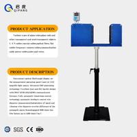 Étriers laser à axe unique de haute précision QP-70A (métal aluminium) pour la mesure de jauge de fil de câble extrudant le diamètre de la ligne