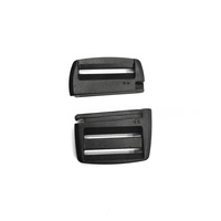 Qualité de première classe 25mm sacs à bandoulière de sport en plastique perles décoration boucles à pince pour vêtement sac spécial pièces accessoires