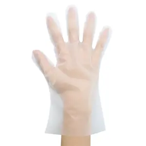 Aangepaste Groothandel Wegwerp Pe Handschoen Plastic Handschoen Voor Voedsel