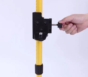 Trépied en aluminium qualifié de 4 mètres avec <span class=keywords><strong>tige</strong></span> télescopique avant, support de plafond extensible, support de <span class=keywords><strong>niveau</strong></span> <span class=keywords><strong>laser</strong></span>, <span class=keywords><strong>tige</strong></span> télescopique - Product Image 5