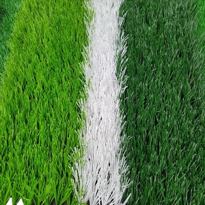 Tamaño personalizado aprobado por la <span class=keywords><strong>FIFA</strong></span> Cesped alfombra césped Artificial Pared césped sintético campo de fútbol césped Artificial para fútbol - Product Image 5
