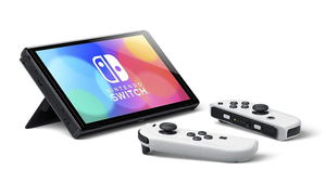 HOT <strong>SALES</strong> 100% for Nintendo <strong>Switch</strong> 32GB OLED Console with Neon Blue High Quality ASB Material No Private Mold - Product Image 4