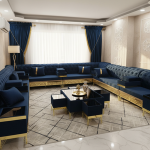 Arabic Majlis Arab Majlis Furniture Arabic Modern Majlis | Customization Possible | Free Worldwide Delivery - Product Image 3