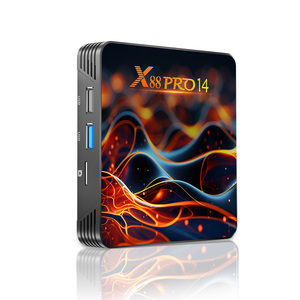 Nhà Máy Ban Đầu Android 14 X88 Pro 14 TV Box Chip RK3518 4K Hdr10 1GB 2GB RAM Thông Minh Phương Tiện Truyền Thông Máy Nghe Nhạc 8GB 16GB Rom Internet TV Box - Product Image 1