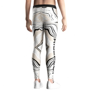 Pantalones de Entrenamiento para Hombre, Diseño Híbrido, Compresión de Alto Rendimiento, Tejido Transpirable de Secado Rápido - Product Image 3