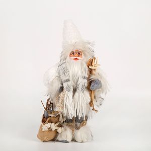 MAIMAI Pronto per la Spedizione Babbo Natale 30CM 45CM 60CM 90CM Statuette di Babbo Natale in Peluche Rosa Figurine Natalizie - Product Image 6