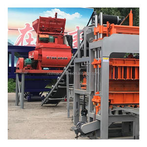Direktverkauf ab Werk QT5-15 Ziegelherstellungsmaschine Vielseitig Einsetzbare Beton-Zement-Hohlblockstein-Maschine zum Verkauf in den USA - Product Image 1