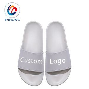 Chất Lượng Tốt Trượt Trên Cao Su Mềm Thiết Kế Logo Tùy Chỉnh Trượt Dép Mùa Hè Đầy Màu Sắc Của Phụ Nữ Bãi Biển Dép - Product Image 2