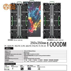 Écran LED d'extérieur à louer 500x1000mm, haute fréquence de rafraîchissement, toile de fond de concert, panneau d'affichage LED P2.9, mur vidéo LED pour événements publicitaires - Product Image 6