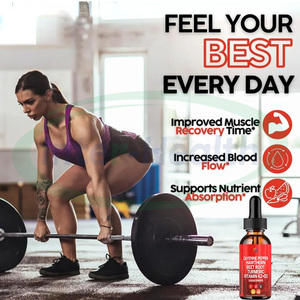 OEM 60ml Cayenne Pepper táo gai Vitamin D3 K2 Halal Hữu Cơ củ cải gốc củ nghệ Curcumin bổ sung chất lỏng Cayenne hạt tiêu giọt - Product Image 3