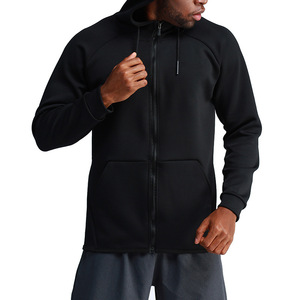Chaqueta Deportiva con Capucha <span class=keywords><strong>JLM</strong></span> con Bordado y Patrón Sólido para la Temporada de Otoño - Product Image 1