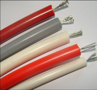 Kabel Tembaga Berlilit Isolasi Karet Silikon Fleksibel Tahan Suhu Tinggi AGR Wire 180C 500V untuk Pemanas Peralatan Motor Listrik