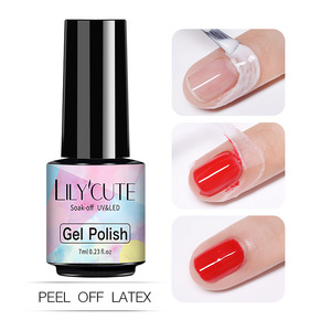 OEM Etiqueta Privada Nail Art 7ml cutícula Protector piel cintas Peel Off líquido látex <span class=keywords><strong>esmalte</strong></span> de <span class=keywords><strong>uñas</strong></span> en gel - Product Image 3