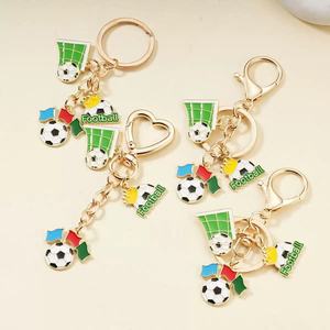 Llaveros de Fútbol en Oferta para Deportes y Recuerdos, Llavero Metálico de Moda con Zapatos de Fútbol y Balón de Fútbol para la Copa Mundial - Product Image 2