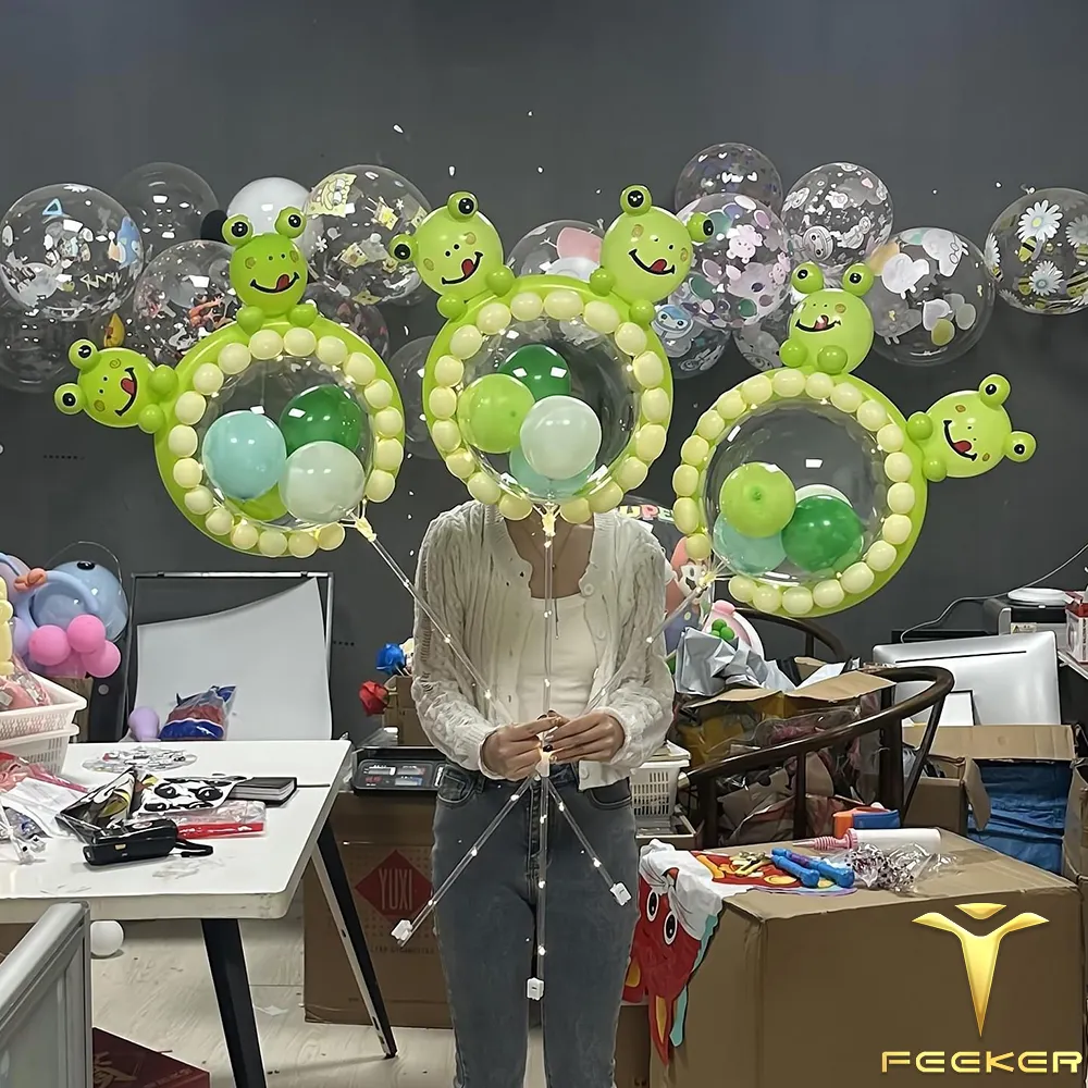 Rgb воздушный шар с днем рождения, 18 дюймов, 20 дюймов, круглые высококачественные гелиевые шары с 4 вида цветов светодиодной подсветкой