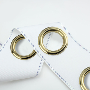 Smartop CRRP40370 Nastro Trasparente Argentato per <span class=keywords><strong>Cucire</strong></span> Anelli in Tessuto Non Tessuto con Occhielli per <span class=keywords><strong>Tende</strong></span> e Accessori per Finestre Domestiche - Product Image 1