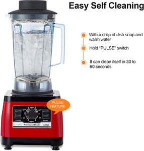 Fruit Juice Blender Kitchen Heavy Duty Multifunctional Commercial Electric Mixer Blender <b>Machine</b> 3 in 1 - Product Image 3