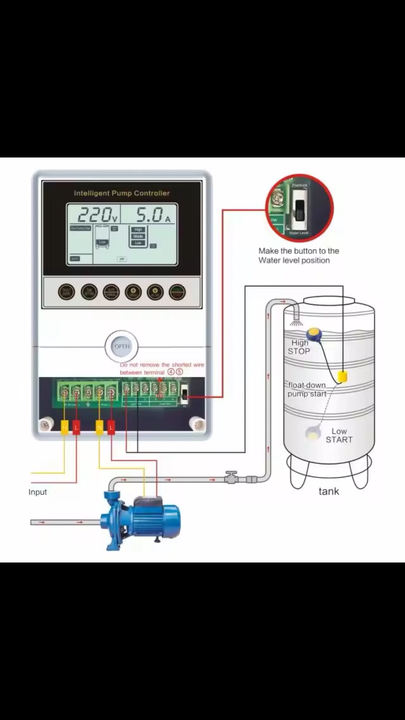 2.2KW 220V Intelligent Pump Control System with Timer