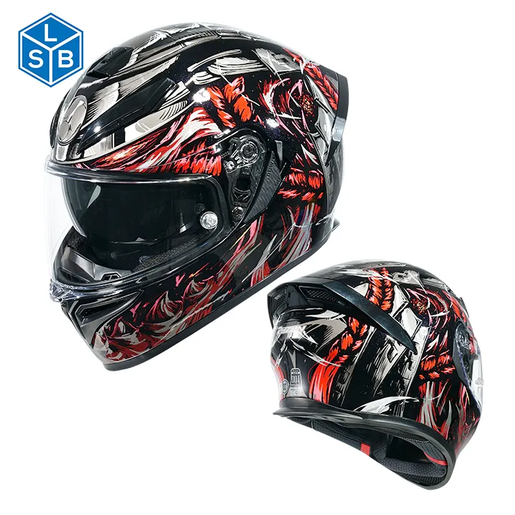 Ultimo Design leggero bici per adulti Off Road accessori per moto Full Face caschi