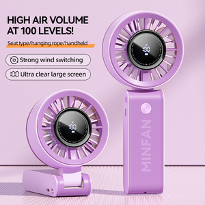 Ventilador de Mano Promocional, Ventilador de Mano Recargable, Ventilador Pequeño Comercial Barato - Product Image 1