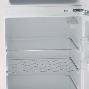Réfrigérateur rétro de 7,5 pi³ grande capacité à double porte avec congélateur supérieur pour la maison - Product Image 4