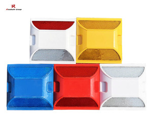 Nhựa cát điền đường Stud ánh sáng đường giao thông phản xạ phản xạ nhựa Mèo mắt đường phản xạ nhấp nháy đường đánh dấu - Product Image 2