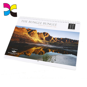 Tùy chỉnh tường lịch 13 trang cho 1 bì<span class=keywords><strong>a</strong></span> và 12 tháng đầy đủ màu sắc in ấn vòng xoắn ốc RÀNG BUỘC - Product Image 6